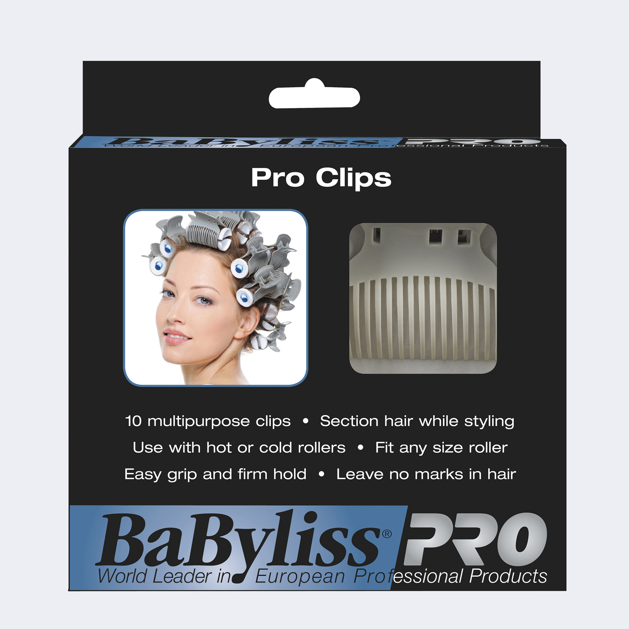 BaBylissPRO ® Clips for Rollers
